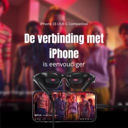 XREAL® Air 2 - AR Bril - Smart Glasses - Smart Bril - AR Glasses - Slimme Bril - Bluetooth Bril - Bluetooth Zonnebril - Augmented Reality Bril - Smart Glasses Bril — thumbnail 8