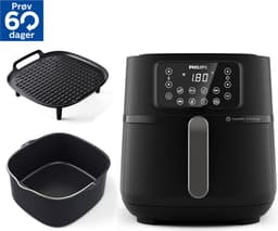 Philips Airfryer Connected 5000 Series - HD9285/96 - 7,2 liter (XXL) - Heteluchtfriteuse - 16 programma's - Quickclean Met bakvorm & grillplaat — thumbnail 18