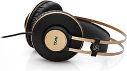 AKG K92 Zwart, Goud Circumaural Hoofdband koptelefoon — thumbnail 8