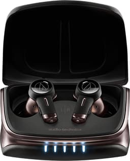 Audio-Technica ATH-TWX9 hoofdtelefoon/headset Hoofdtelefoons Draadloos In-ear Muziek Bluetooth Bruin — thumbnail 5