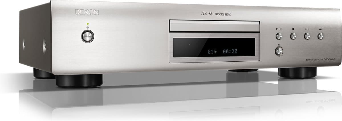 Denon DCD-600NE CD-Speler, AL32 Processing - Zilver — afbeelding 1