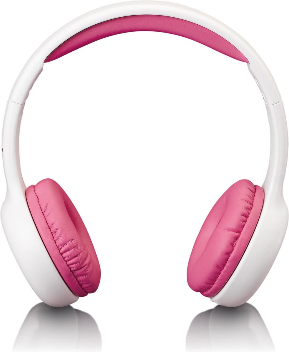 Lenco HP-010PK - Hoofdtelefoon voor Kinderen - Volumebegrenzer op 85dB - Roze — afbeelding 1