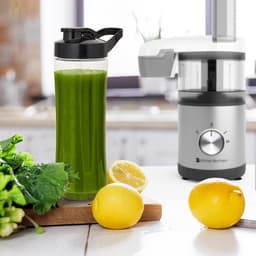KitchenBrothers Foodprocessor - 5 in 1 Multifunctioneel Model - Hakmolen - Groentesnijder - BPA Vrij - 0,5L - Keukenmachine - Uiensnijder - RVS — thumbnail 5
