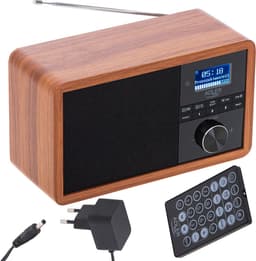 Adler AD 1184 - Retro DAB+, RDS en FM radio - afstandsbediening - Bluetooth - LCD display — thumbnail 4