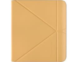 Kobo Libra Colour Hoes voor eReader - SleepCover - Geel - Ingebouwde standaard