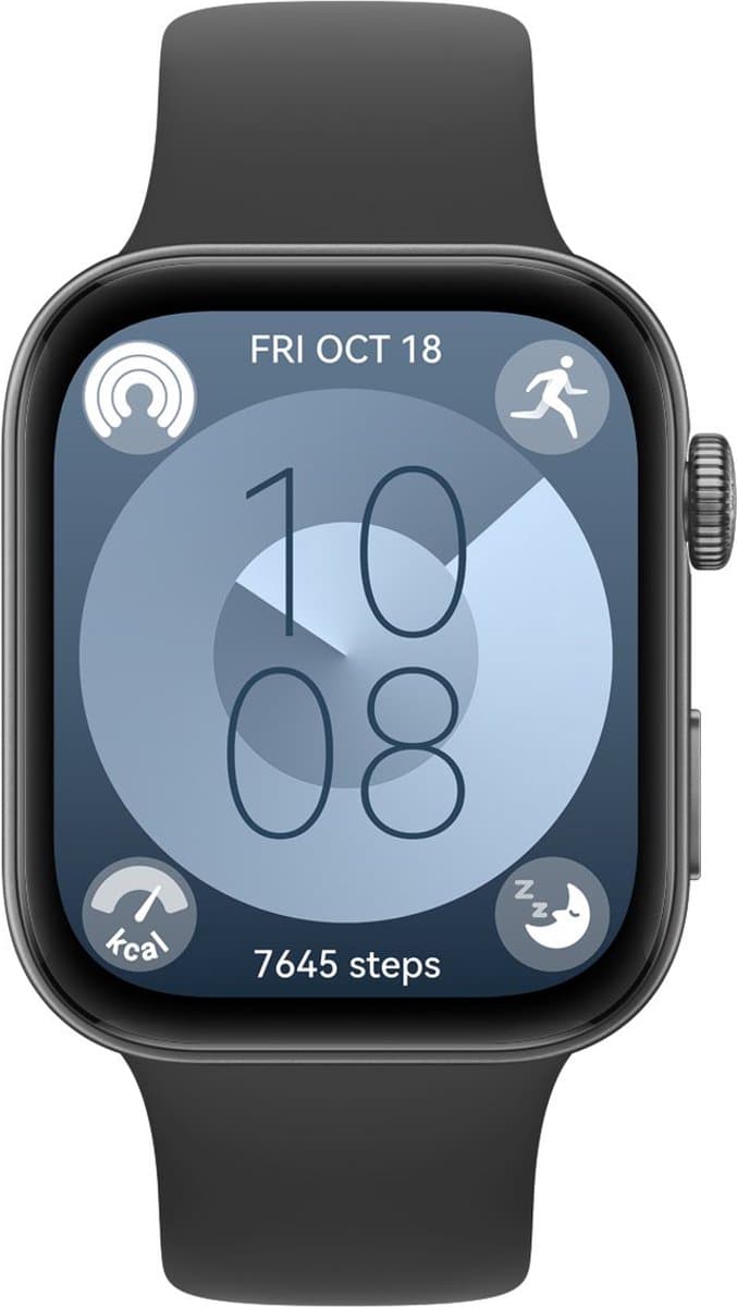 HUAWEI WATCH FIT 3 Smartwatch - Compatibel met iOS en Android - Zwart — afbeelding 1
