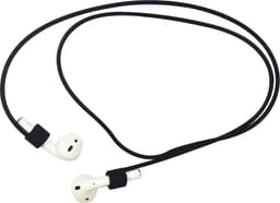 Somstyle Magnetische Band Geschikt Voor Apple Airpods 1, 2, 3, Pro 1 & 2 - Anti Lost Siliconen Voor Draadloze Oordopjes - Koord - 80cm - Zwart — thumbnail 2
