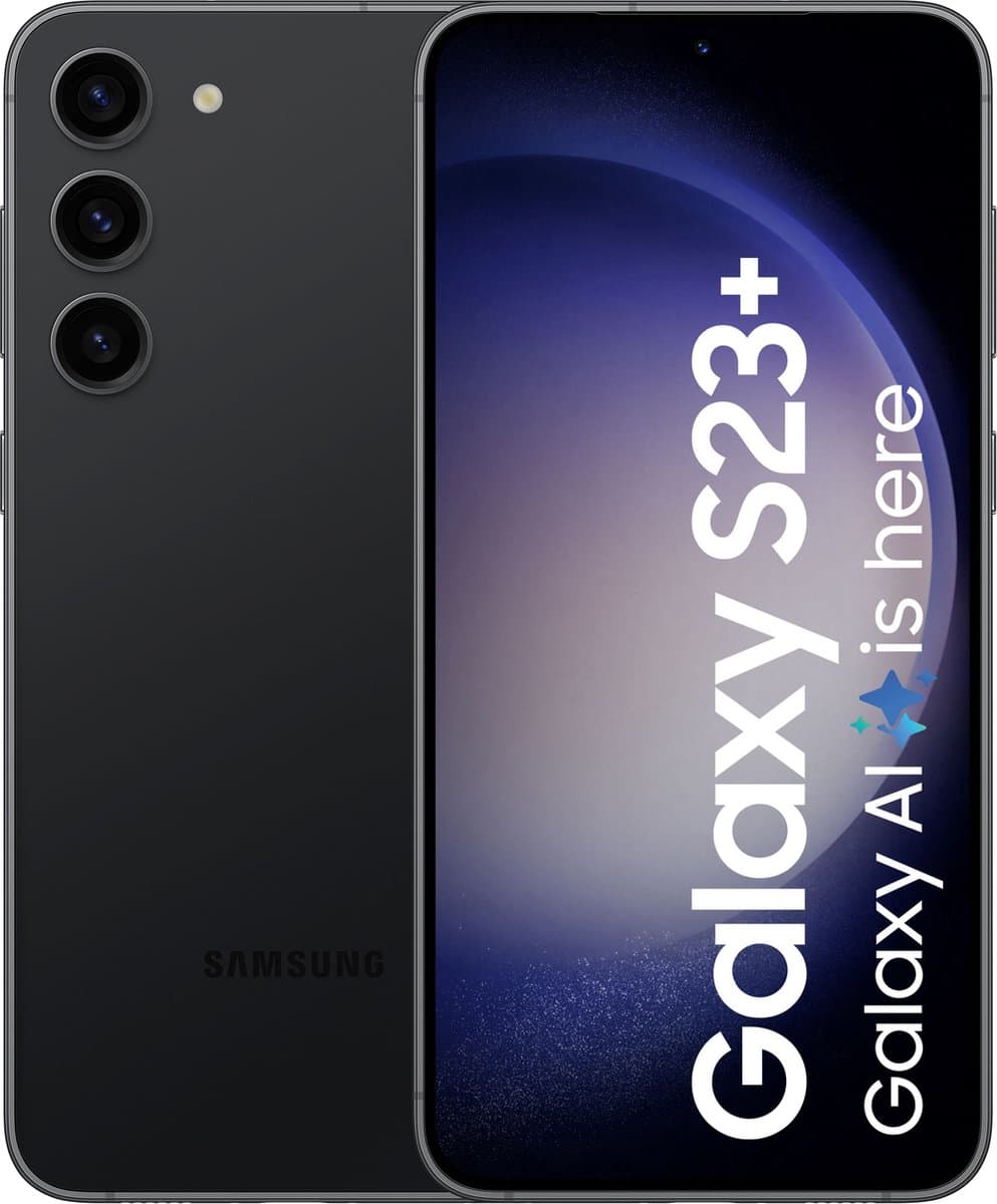 Samsung Galaxy S23 Plus 5G - 512GB - Phantom Black — afbeelding 1