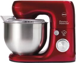 Keukenmixer - mixer met mengkom - 800W - rood — thumbnail 2