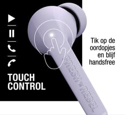 Fresh 'n Rebel Twins Fuse - Draadloze Bluetooth Oordopjes – Oortjes met tip - 30 uur speelduur - Dreamy Lilac — thumbnail 2
