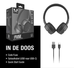 Fresh ‘n Rebel Code Fuse – Draadloze on-ear koptelefoon - Bluetooth - 30 uur Speeltijd - Zwart - Storm Grey — thumbnail 8