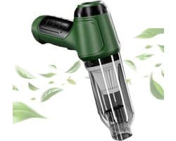 Happyment Kruimeldief - Handstofzuiger - Snoerloos - Draadloos - Auto Stofzuiger - Caravan - Best Verkocht - Groen