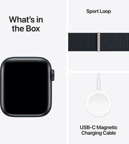 Apple Watch SE - 40mm - Midnight Aluminium Case with Midnight Sport Loop — thumbnail 3