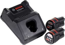 Bosch GAS 12V Professionele snoerloze stofzuiger 12 V 0,35 l + 2x accu 3,0 Ah + lader + L-Boxx — thumbnail 5