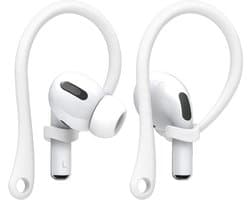 Sport hooks voor Apple AirPods Pro/3 Wit - Sport hooks - Siliconen sport hooks - Geschikt voor Apple AirPods Pro en Apple AirPods 3 - Set van 2 - 78Goods