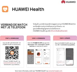 Huawei Watch GT 3 - Smartwatch - 46mm - Zwart — thumbnail 11
