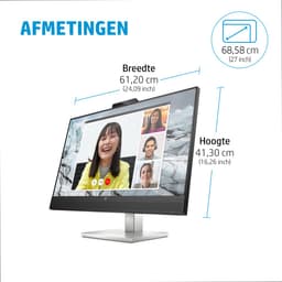 HP E-Series E27m G4 - QHD Webcam Monitor - 27 inch — thumbnail 16