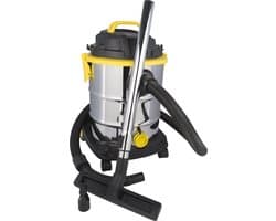 Nat en droog stofzuiger - RVS - 1200W - 25l