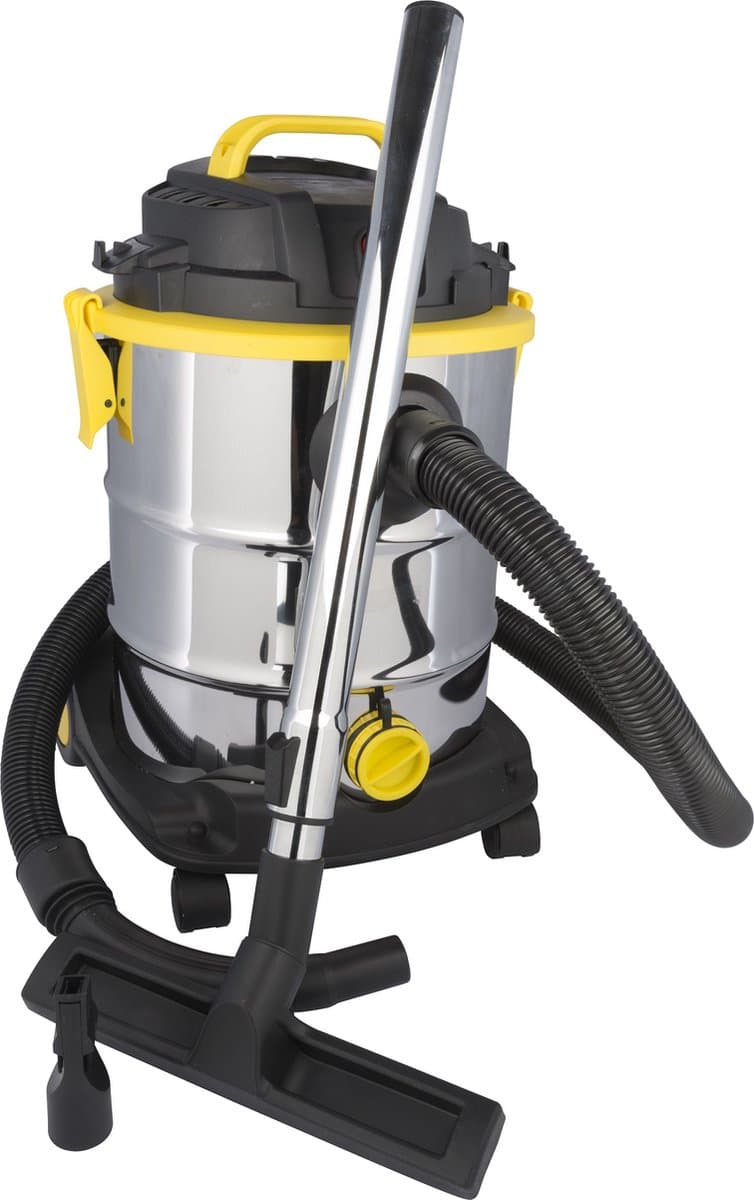 Nat en droog stofzuiger - RVS - 1200W - 25l — afbeelding 1