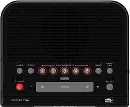 Sangean DCR-89+ Wekkerradio DAB+, FM AUX, DAB+, FM, USB Accu laadfunctie, Wekfunctie Zwart — thumbnail 3