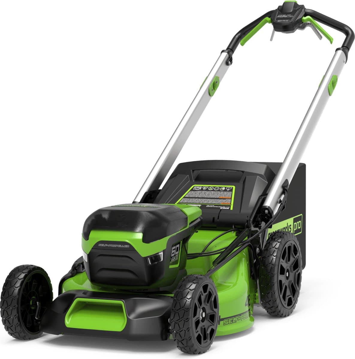 Greenworks GD60LM46SP, 60 Volt accu maaier, zelfaangedreven Excl. Accu & Lader — afbeelding 1