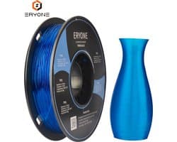 Eryone TPU Filament 1.75mm 500g Voor 3D Printer en 3D Pen Transparant Blauw