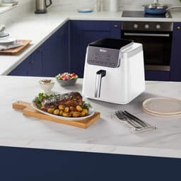 Ninja Airfryer XXL Max Pro - 6.2 liter - 6 Kookprogramma's - in Hoogte Verstelbare Plaat - 2024 Model - AF180EUWH - Wit — thumbnail 3