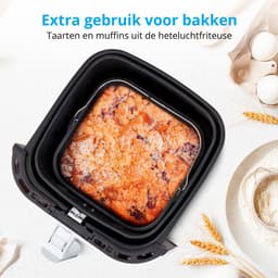 MEDION XL Airfryer E40 - 5,3 L - 2150 W - 9 programma’s - Wit — thumbnail 7