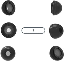 Foam eartips geschikt voor Samsung Galaxy Buds3 Pro Galaxy Buds3 Pro - 6× Small - memory foam opzet oortjes - foamigo® — thumbnail 2