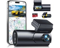 ApexArte® Dual Dashcam - Dashcam voor Auto - Dashcams - Zwart