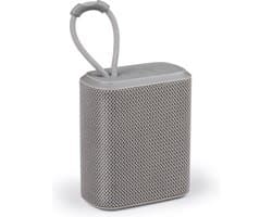 Draagbare Bluetooth Speaker 5.3 - Draadloze Muziekbox met AUX en FM Radio - Partybox met 4 uur Speeltijd - Compact en Lichtgewicht - Grijs