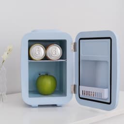 ApexArte® Minibar - Mini Koelkast - Skincare Fridge - Blauw — thumbnail 4