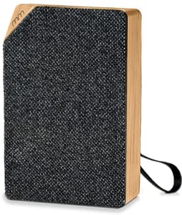 MikaMax Solar Bamboo Speaker - Draadloze Bluetooth Speaker - Compact en Lichtgewicht - Zonnepaneel Opladen - Duurzaam en Stijlvol — thumbnail 5