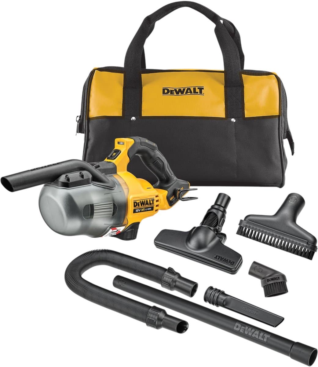 DeWALT DCV501LN L-klasse accu steelstofzuiger met opzetstukken 18V XR Basic Body in opbergtas — afbeelding 1