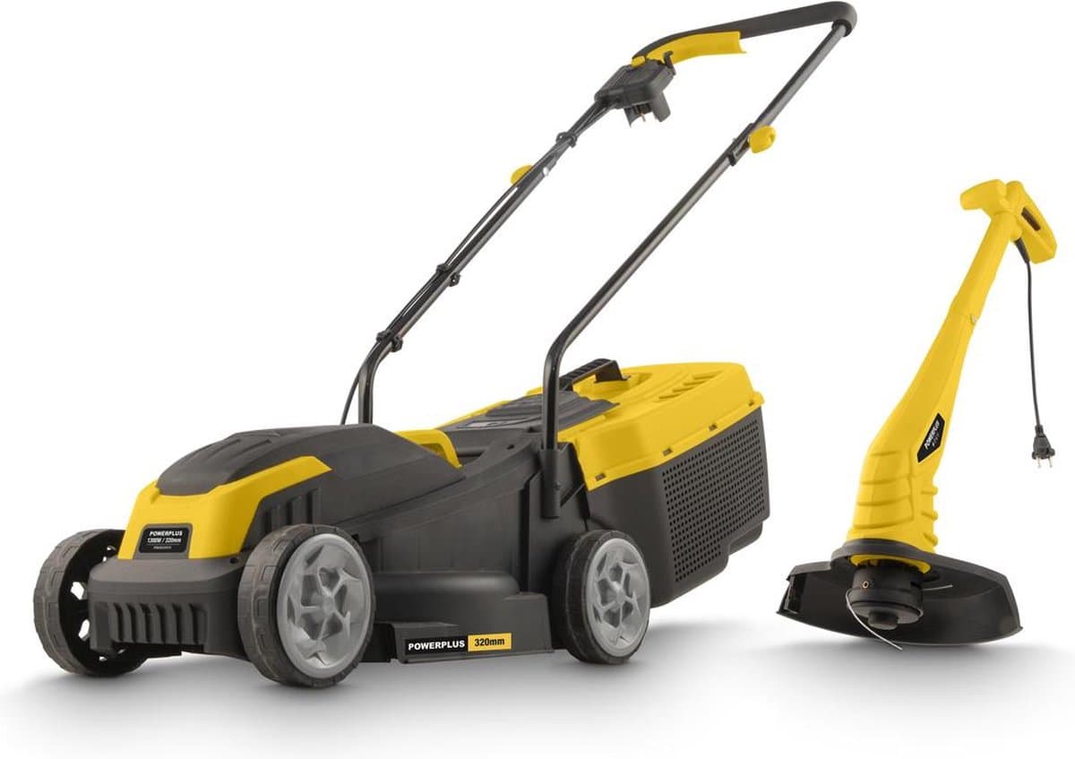 Powerplus Tuingereedschap set POWXG62205T - 1300W Grasmaaier 320mm + Trimmer 250W — afbeelding 1