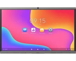 Horizon 75 inch Interactief Display 4K ULTRA HD - Touchscreen, Interactief Whiteboard, Slimme Functies en Geavanceerde Connectiviteit voor Televisie, Webcam functie