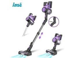 DeXem -steelstofzuiger - steelstofzuiger draadloos - steelstofzuiger zonder zak op accu -