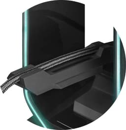 LC-POWER® LC-HUB-HEAD-BUNGEE - Hoofdtelefoonhouder - Kunststof - Silicone - 439g - Zwart — thumbnail 5