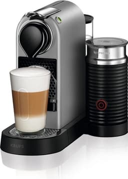 Krups Nespresso Citiz & Milk XN761B - Koffiecupmachine - Zilver - Met Melkopschuimer - Compact - Retro Design — thumbnail 4