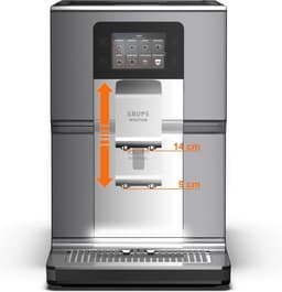 Krups Intuition EA875E - Volautomatische Espressomachine - Chrome - Touchscreen - Personaliseerbaar — thumbnail 5
