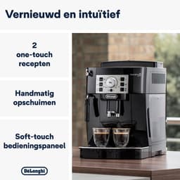 De’Longhi Magnifica S - volautomatische espressomachine met handmatige melkopschuimer en uitneembare zetgroep - Zwart - ECAM20.110.B — thumbnail 3