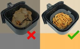 2 x Airfryer bakplaat - Dubbele uittrekmand - 16,3*16,3 cm - Grijs - Siliconen hittebestendige mal met handgrepen aan beide zijden — thumbnail 8