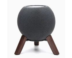 Speaker Standaard Geschikt Voor Apple HomePod Mini - Tripod Standaard - Muziek Box Houder - Hout