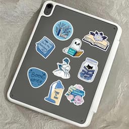 Boekachtige Stickers Set - 100 stuks | Esthetisch, Kawaii, Scrapbook Stickers | Voor Kindle Hoes, Laptop, Koffer — thumbnail 3