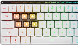 Asus ROG Falchion RX Low Profile White - Toetsenbord voor gaming - USB - RGB - QWERTY US - Wit — thumbnail 5