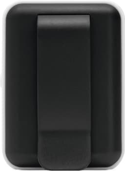 TechniSat DIGITRADIO mobil 2 – draagbare DAB+/FM mini-radio met geïntegreerde accu (oplaadbare zakradio, hoofdtelefoon, OLED-display, favorietengeheugen) zwart/wit — thumbnail 2