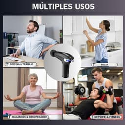 Massage Gun - Professioneel Massage Pistool - Draadloos Massage Apparaat Opzetstukken- Krachtige Spierontspanning - Ideaal voor Sport en Relax — thumbnail 2