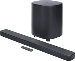 JBL Bar 500 MKII - 5.1 Dolby Atmos Soundbar - Draadloze Subwoofer met Verbeterde Bas - Home Cinema Systeem - HDMI eARC - WiFi, AirPlay & Chromecast - TV Soundbar - Zwart — thumbnail 1