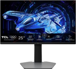 TCL 25G64 25 inch fhd qd-mini led 300hz scherm — thumbnail 1