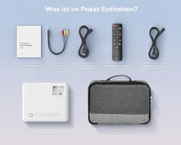 Mini beamer - Projector - Beamerscherm - Projectiescherm - Outdoor & Indoor Projector - — thumbnail 5